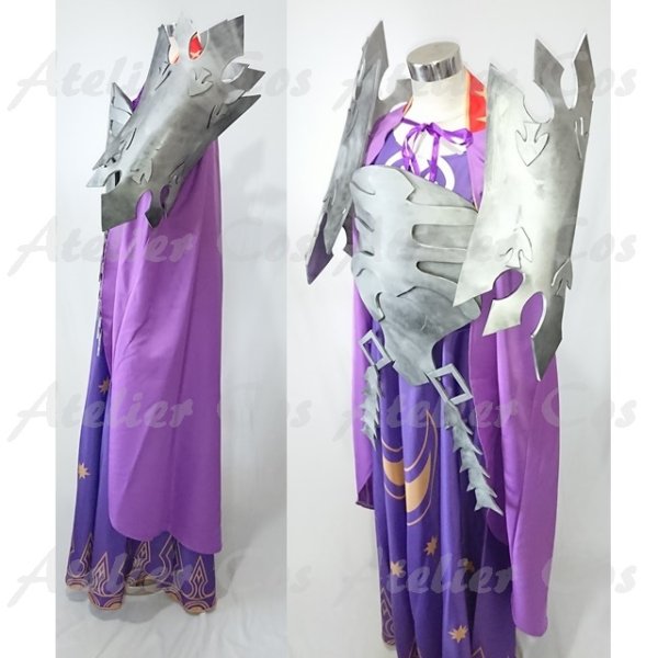 画像3: 聖剣伝説II 四天王タナトス 風 コスプレ 衣装 通販 オーダーメイド (3)