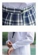 画像7: 大きいサイズあり　ブラウス＆チェックスカート 学生服 女子高生制服 コスプレ 衣装 通販 (7)