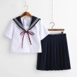 画像2: 大きいサイズあり　可愛いスタンダードセーラー服 学生服 女子高生制服 コスプレ 衣装 通販 (2)