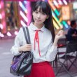 画像2: 7カラーのリボン 可愛いセーラー服 学生服 女子高生制服 コスプレ 衣装 通販 (2)