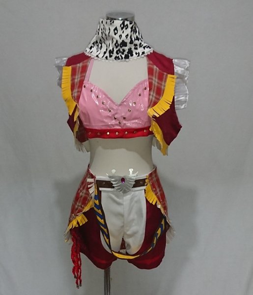 画像1: アイドルマスターシンデレラガールズスターライトステージ及川雫　衣装とブーツ風 コスプレ 衣装 通販 オーダーメイド (1)