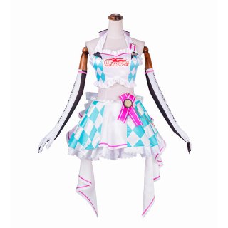 即納品！VOCALOID/ローザ・ビアンカ(初音ミク)風コスプレ衣装 VOCALOID/ローザ・ビアンカ(初音ミク)風 コスプレ 衣装 通販