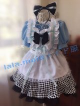 可愛い猫メイドコスプレ首輪鈴付き セクシーロリータメイド服 ロリータ 