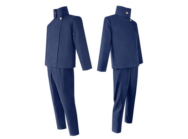 画像2: 呪術廻戦　伏黒恵 (ふしぐろめぐみ)　風 コスプレ 衣装 通販 オーダーメイド (2)