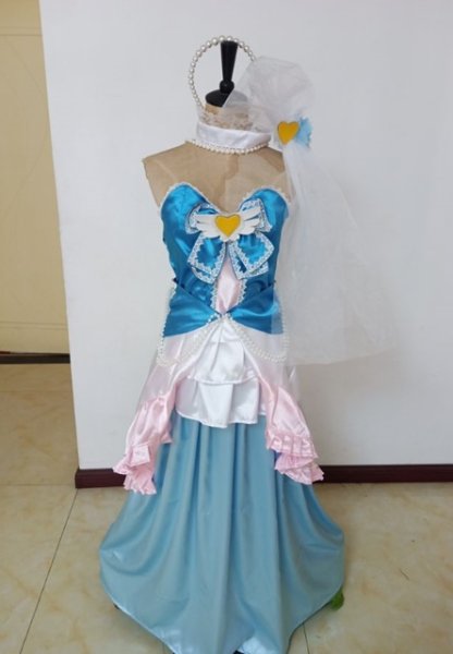 画像1: アイカツフォトオンステージ 霧矢あおい　風 コスプレ 衣装 通販 オーダーメイド (1)