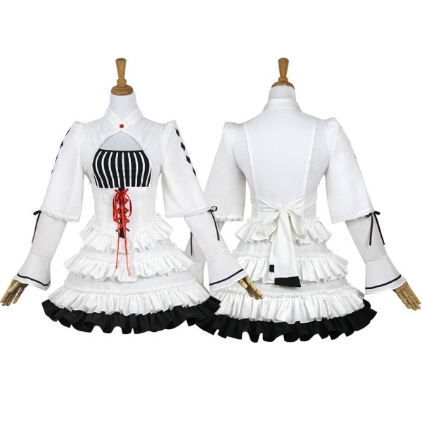 画像1: エヴァ　アスカ　メイド　 コスプレ 衣装 通販 オーダーメイド (1)