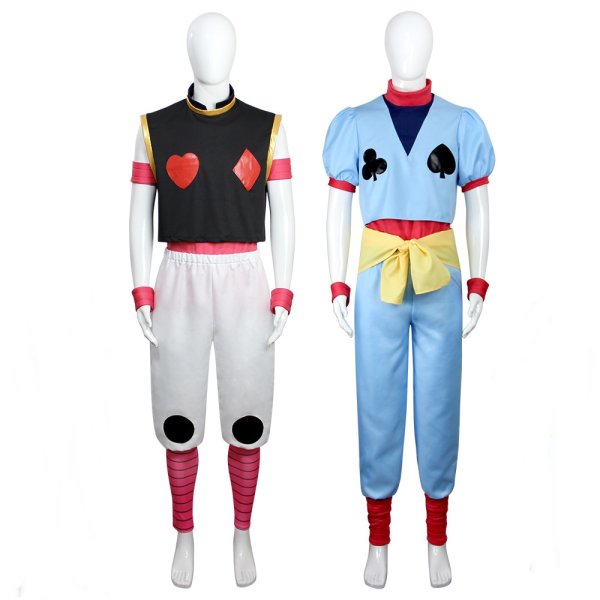 画像1: ハンターハンター　ヒソカ コスプレ 衣装 通販 オーダーメイド (1)