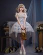 画像7: マルチレイヤー フリル カーディガン 蝶結び レース スイート バレエ ロリータ Jsk ドレス 2色　コスプレ衣装 (7)