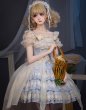 画像4: マルチレイヤー フリル カーディガン 蝶結び レース スイート バレエ ロリータ Jsk ドレス 2色　コスプレ衣装 (4)