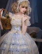 画像6: マルチレイヤー フリル カーディガン 蝶結び レース スイート バレエ ロリータ Jsk ドレス 2色　コスプレ衣装 (6)