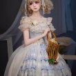 画像17: マルチレイヤー フリル カーディガン 蝶結び レース スイート バレエ ロリータ Jsk ドレス 2色　コスプレ衣装 (17)