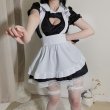 画像8: メイド服 コスプレ 大人 かわいい メイドドレス ワンピース ロリータ 仮装 メイドコス カチューシャ  セット　コスプレ衣装　 (8)