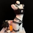 画像10: 猫コスプレ セクシー ランジェリー ベビードール キャット セクシー コスプレ キャット コスチューム かわいい 萌え萌え 胸あき 肉球 ネコ耳カチューシャ (10)