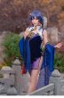 画像1: 崩壞3rd　フカ　新バトルスーツ　青燕化羽　中華風　チャイナドレス  コスプレ 衣装 通販 オーダーメイド (1)