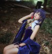 画像14: 崩壞3rd　フカ　新バトルスーツ　青燕化羽　中華風　チャイナドレス  コスプレ 衣装 通販 オーダーメイド (14)