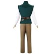 画像2: 塔の上のラプンツェル Tangled Flynn Rider フリン ライダーコスプレ 衣装 通販 オーダーメイド (2)