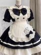 画像6: かわいいロリータメイド服蝶結び　わんこの足跡　デザインコスプレ衣装 (6)