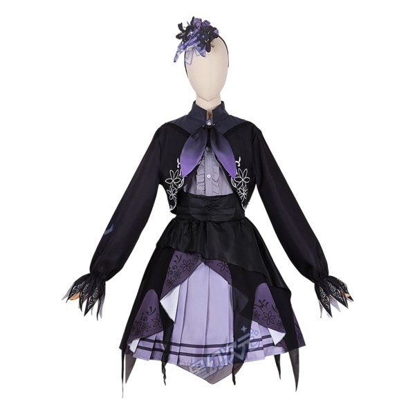 画像1: プロジェクトセカイ 朝比奈まふゆ コスプレ 衣装 通販 オーダーメイド (1)