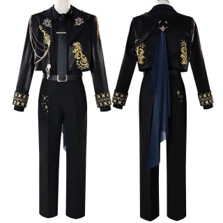 蓮ページ　ツイステ　マテウス　衣装 ツイステッドワンダーランド マレウス・ドラコニア(寮服) 風 コスプレ