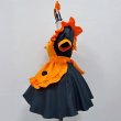 画像2: パンプキン　エプロン付き可愛いメイド服 ミニ丈ワンピース コスチューム 半袖 フリル カチューシャ付き 蝶結び コスプ衣装 (2)