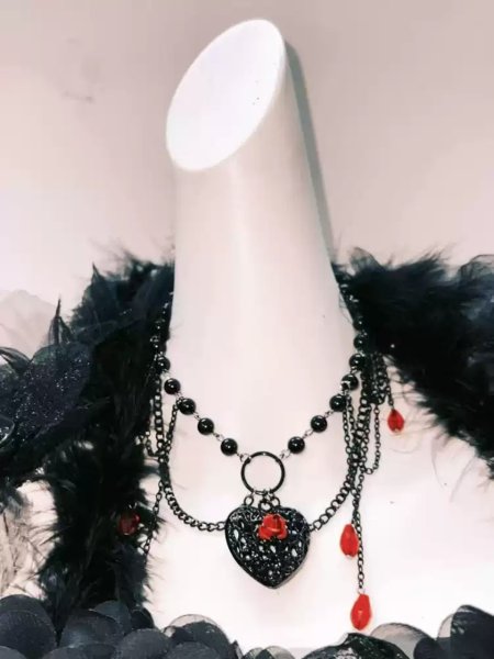 画像3: ゴシックドレス、ダークドレス、ヴァンパイアドレス、レースドレス、宮廷風クラシックドレス　コスプレ 衣装 通販 オーダーメイド (3)