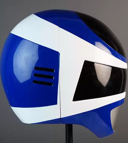 画像3: 電磁戦隊メガレンジャー メガブルーマスク　コスプレ 衣装 通販 オーダーメイド (3)