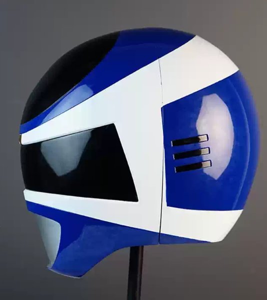 画像4: 電磁戦隊メガレンジャー メガブルーマスク　コスプレ 衣装 通販 オーダーメイド (4)