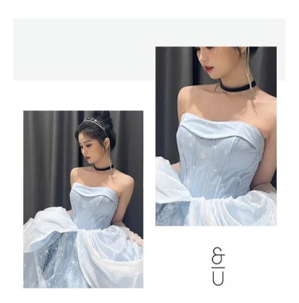 画像3: シンデレラ プリンセス ワンピース ドレス 　コスプレ 衣装 通販 オーダーメイド (3)