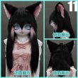 画像20: リアル 猫 ヘッド 獣人 お面 可愛い 仮面 耳付き リアル かぶりもの 頭 着ぐるみ ロリータ パーティーグッズ ものまね 余興 なりきり コスチューム (20)