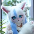 画像5: リアル アニマル ヘッド 獣人 お面 可愛い 仮面 耳付き リアル かぶりもの 頭 着ぐるみ ロリータ パーティーグッズ ものまね 余興 なりきり コスチューム (5)