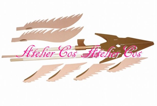 画像6: 魔法少女リリカルなのは　レイジングハートエクセリオン（高町なのはの武器） 風 コスプレ 衣装 通販 オーダーメイド (6)