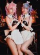 画像9: ウイッグ付きｖRe:ゼロから始める異世界生活 レムラム　バニーガール　 コスプレ 衣装 通販 オーダーメイド (9)