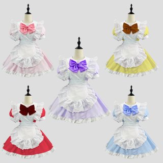 1点限りの激安品！ブラックラグーン　ロベルタメイド風コスプレ衣装 ロベルタ メイド服 コスプレ衣装 『BLACK LAGOON』 ロザリタ