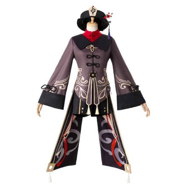 画像1: 原神 胡桃　風  コスプレ 衣装 通販 オーダーメイド (1)