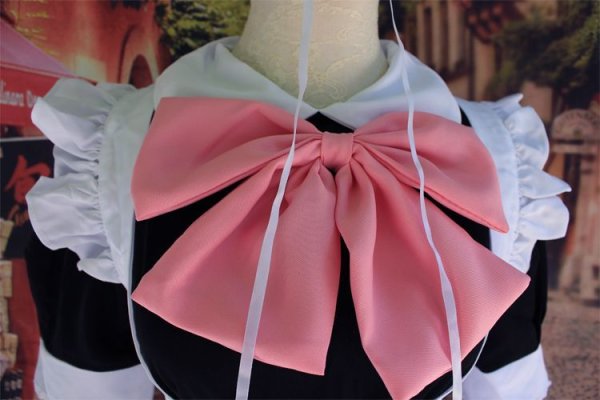 画像4: 萌え系可愛いメイド 風 コスプレ 衣装 通販 オーダーメイド (4)